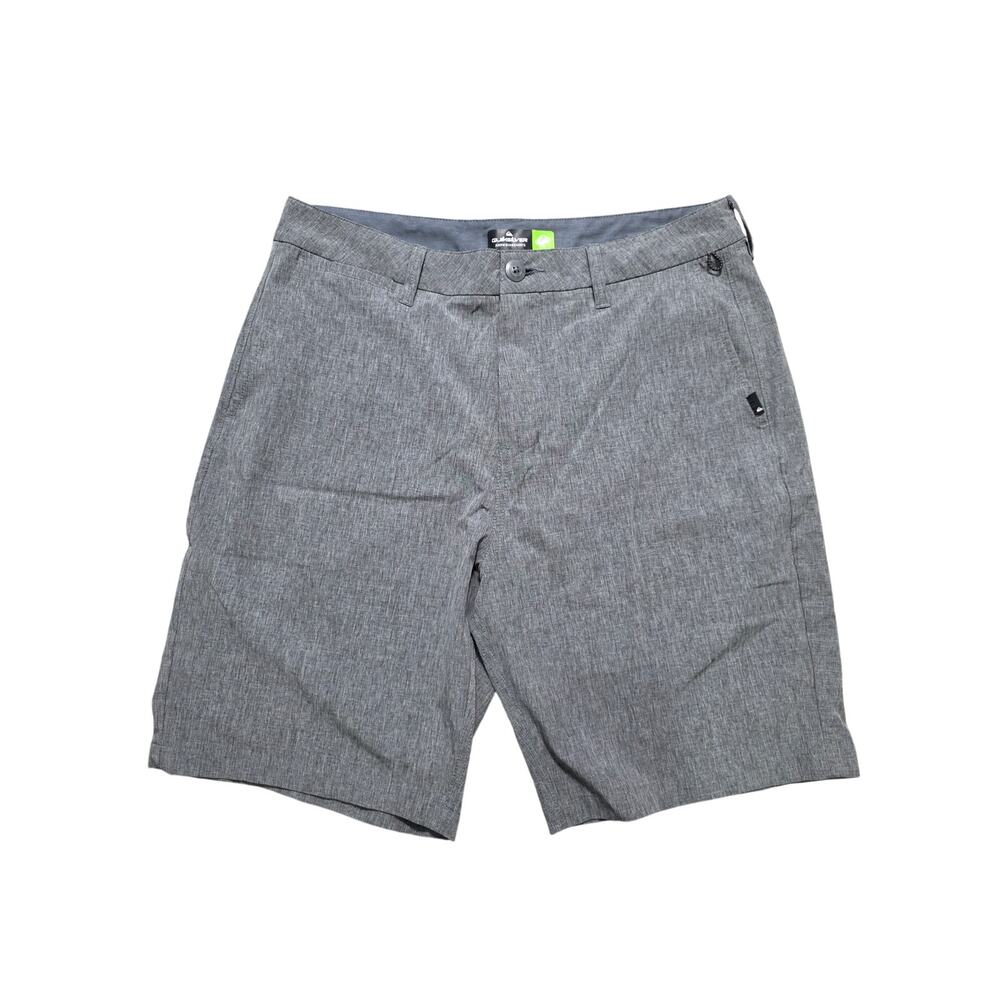 Quiksilver Mens 9" Amphibian Hybrid Performance Shorts Gray Size 32